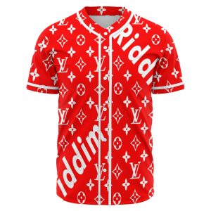LV x Riddim baseball jersey - Image 1