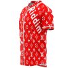 LV x Riddim baseball jersey - Image 3