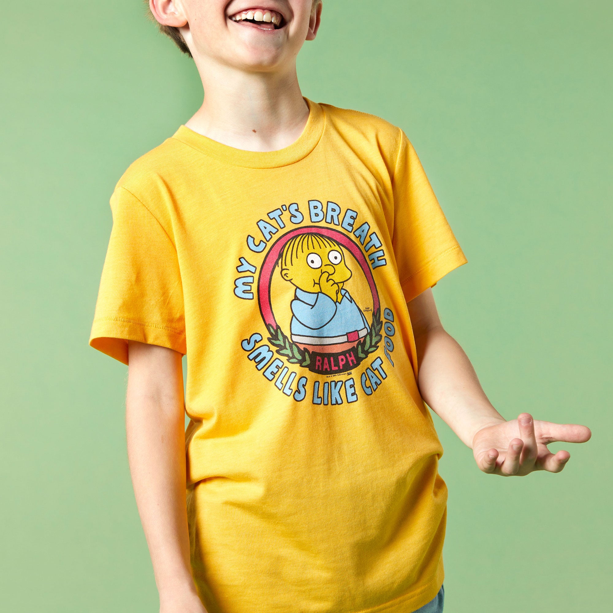 04.18.25 SIMPSONS MOTHERS DAY ED 09.jpg Youth The Simpsons Ralph My Cat's Breath Smells Like Cat Food