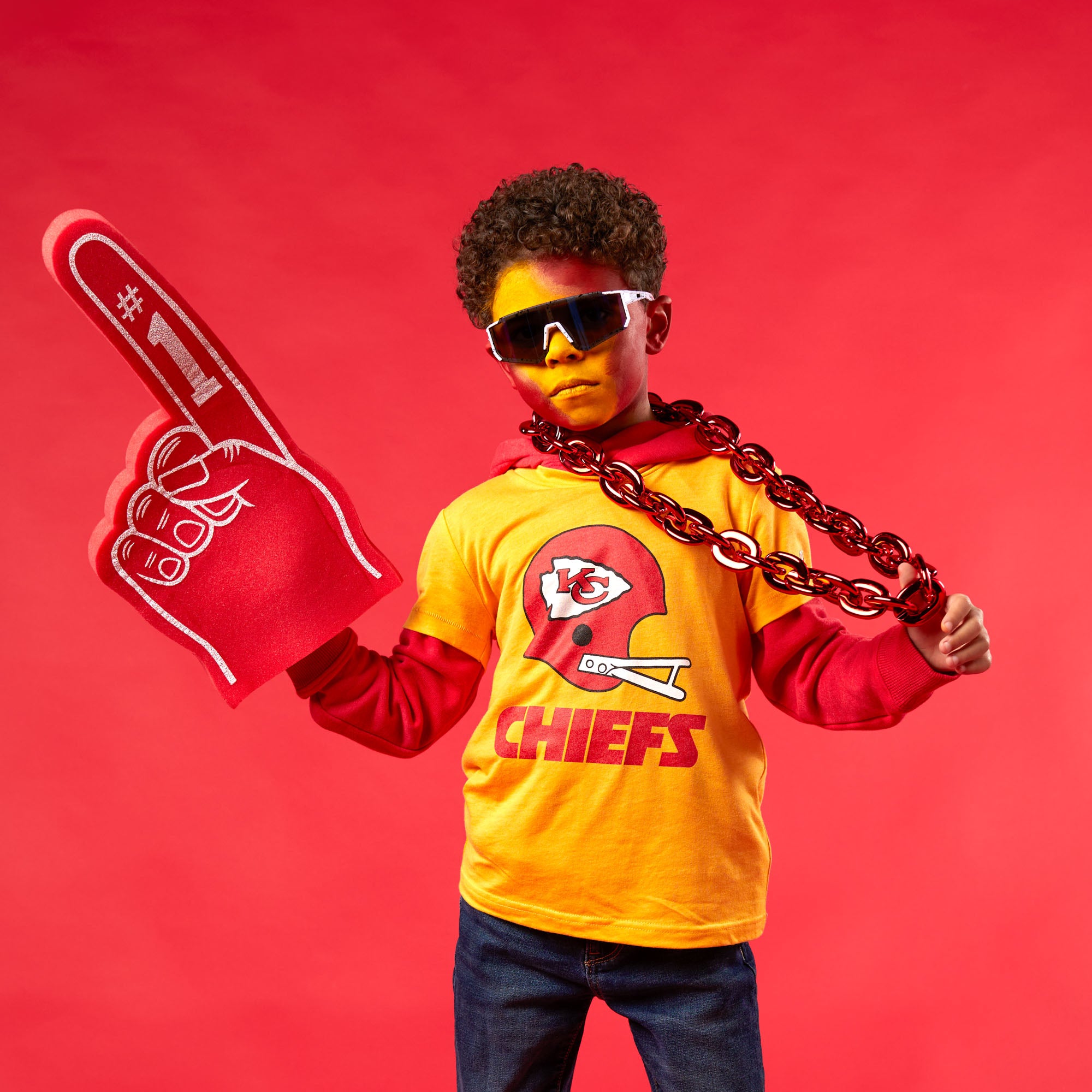 12.16.24NFLSUPERFANSCHIEFSED02PDP.jpg Youth Kansas City Chiefs Big Helmet