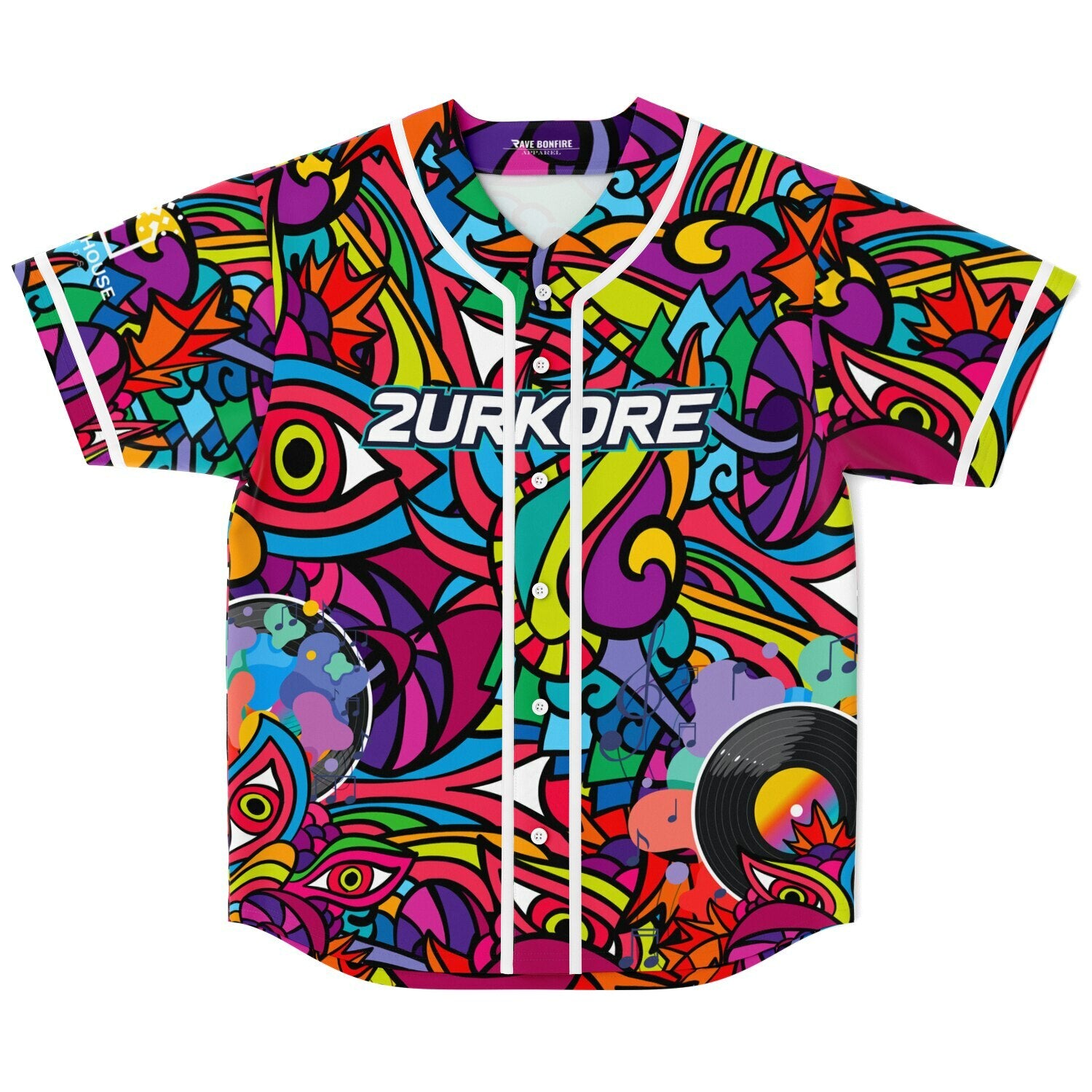 2urkore baseball jersey 2 2Urkore Baseball Jersey - Image 2