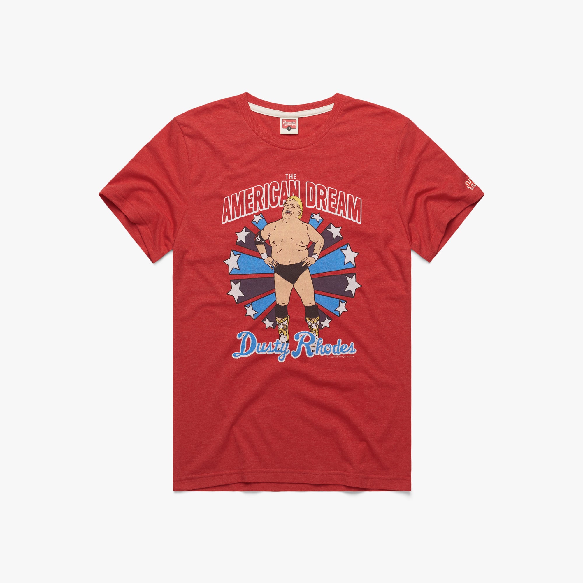 American Dream Dusty Rhodes 01010484517 red flat.jpg American Dream Dusty Rhodes