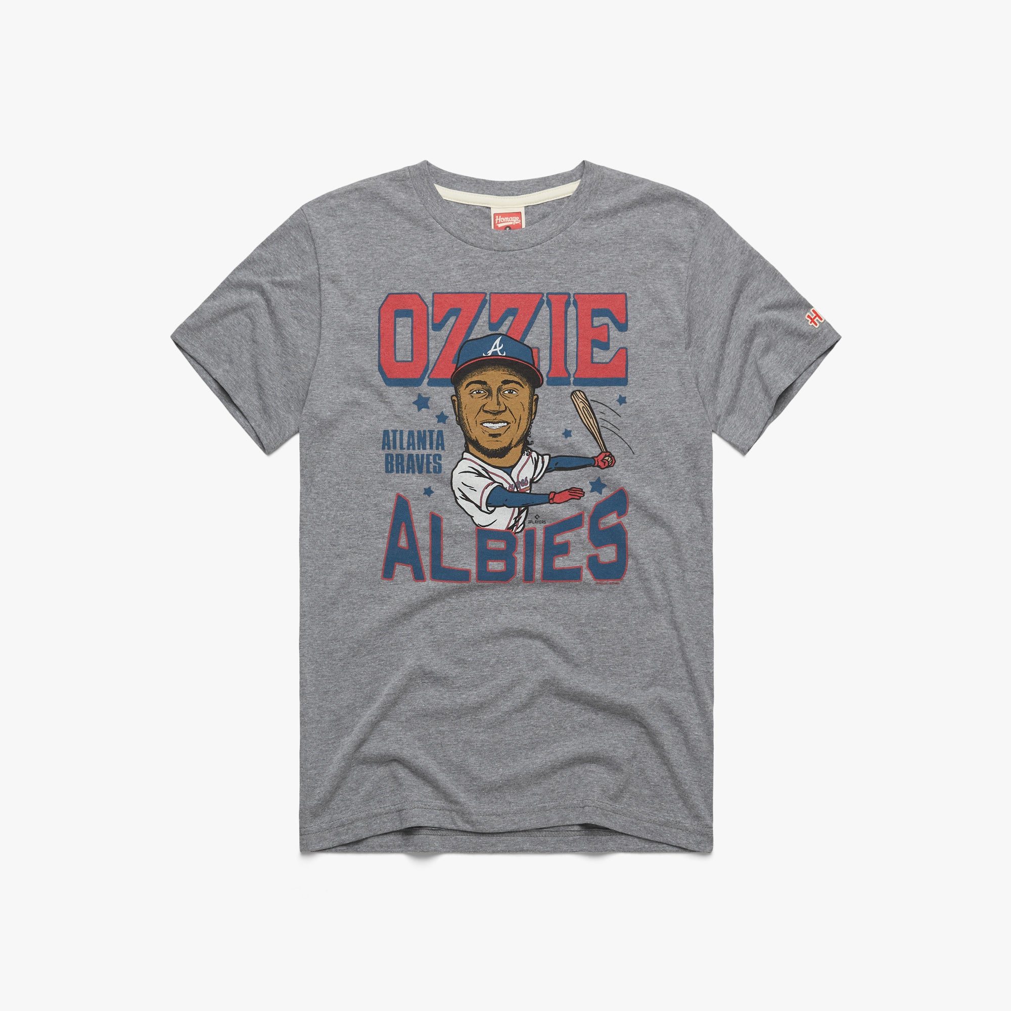 Atlanta Braves Ozzie AlbiesSwing 01011159301 grey flat.jpg Atlanta Braves Ozzie Albies Swing