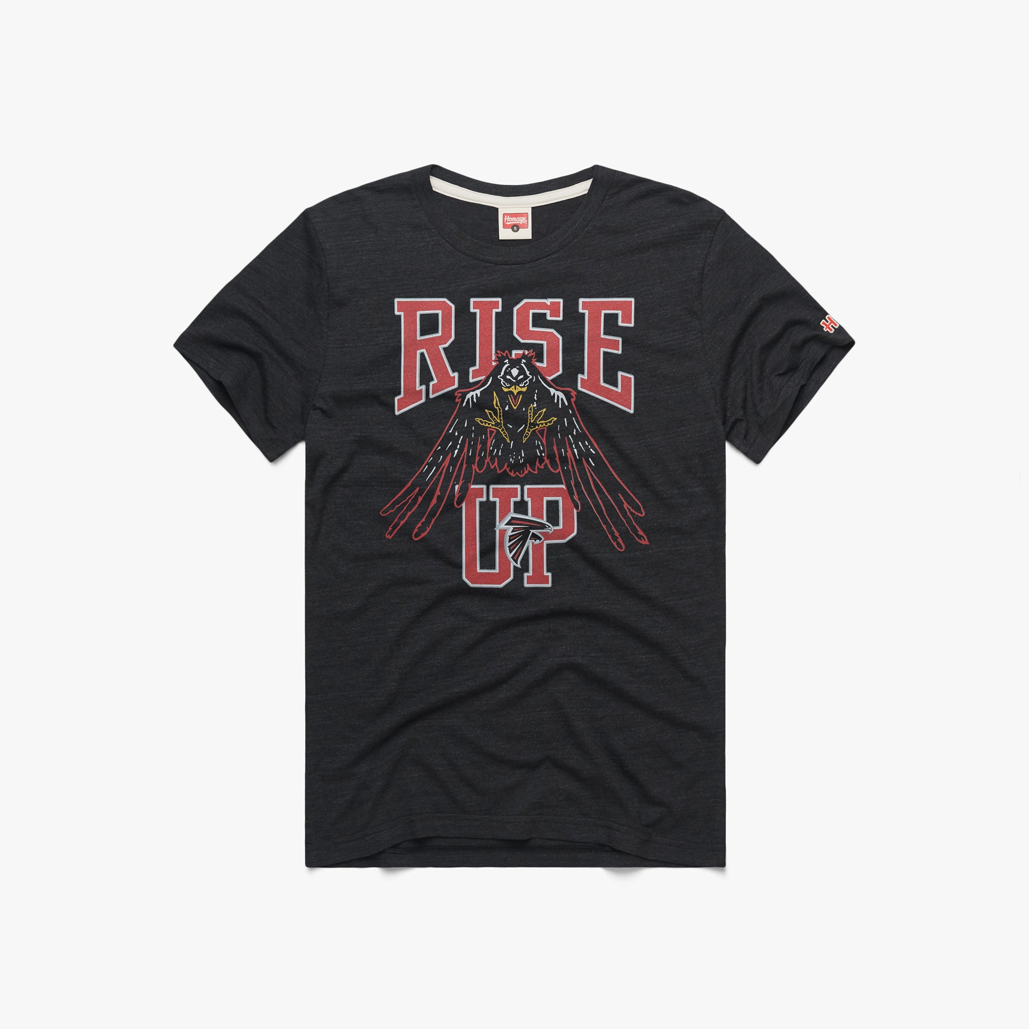 Atlanta Falcons Rise Up 01011610030 charcoal flat.jpg Atlanta Falcons Rise Up