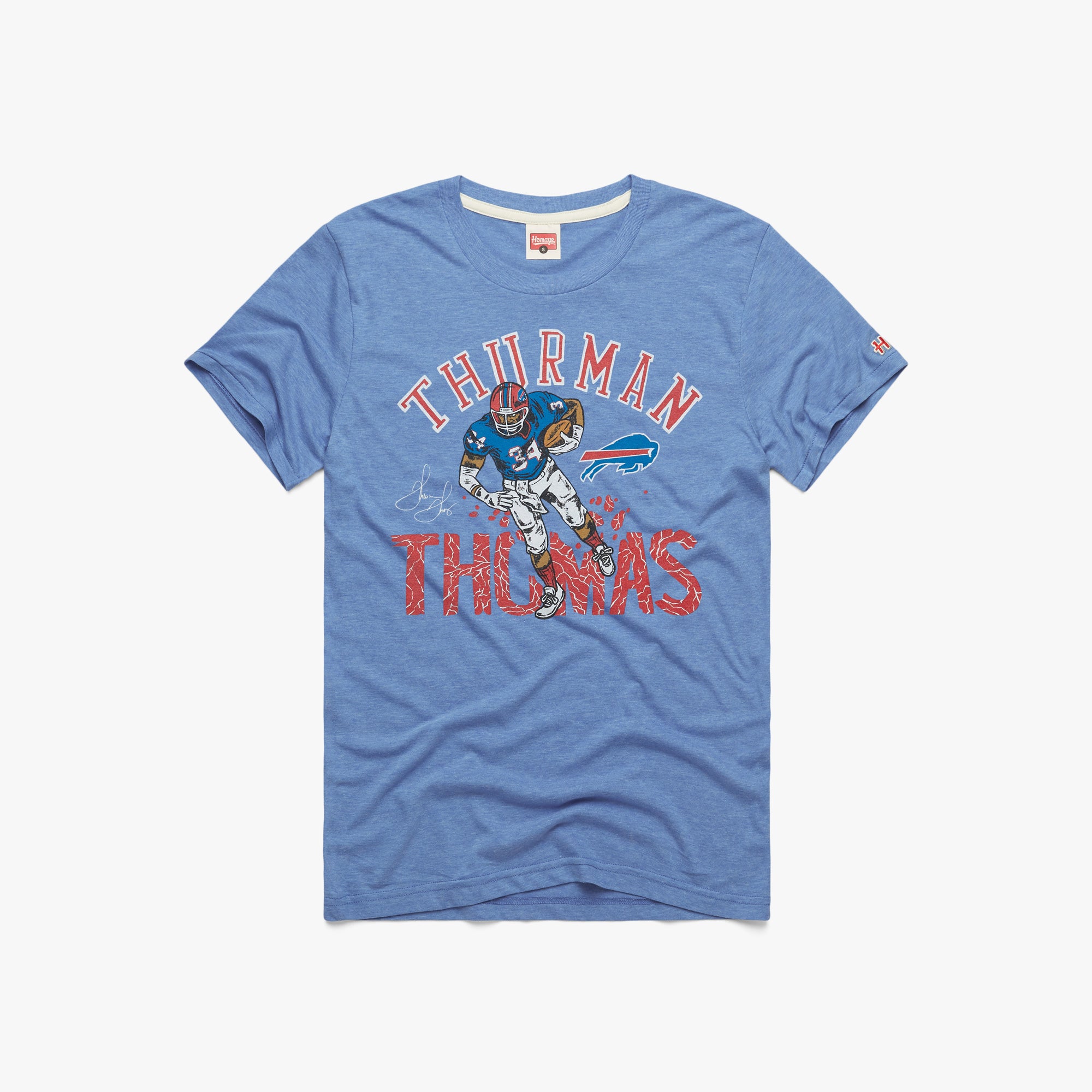 Bills Thurman Thomas Signature 01011255002 light blue flat 1.jpg Bills Thurman Thomas Signature
