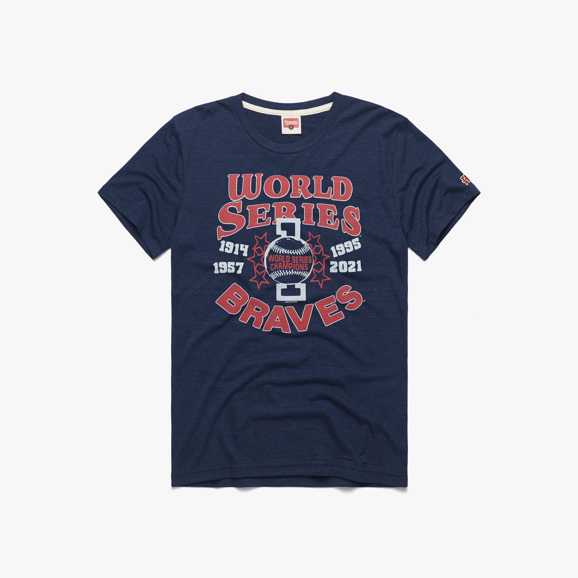 Braves 4 Time World Series Champions 01011448535 navy flat.jpg Braves 4 Time World Series Champions