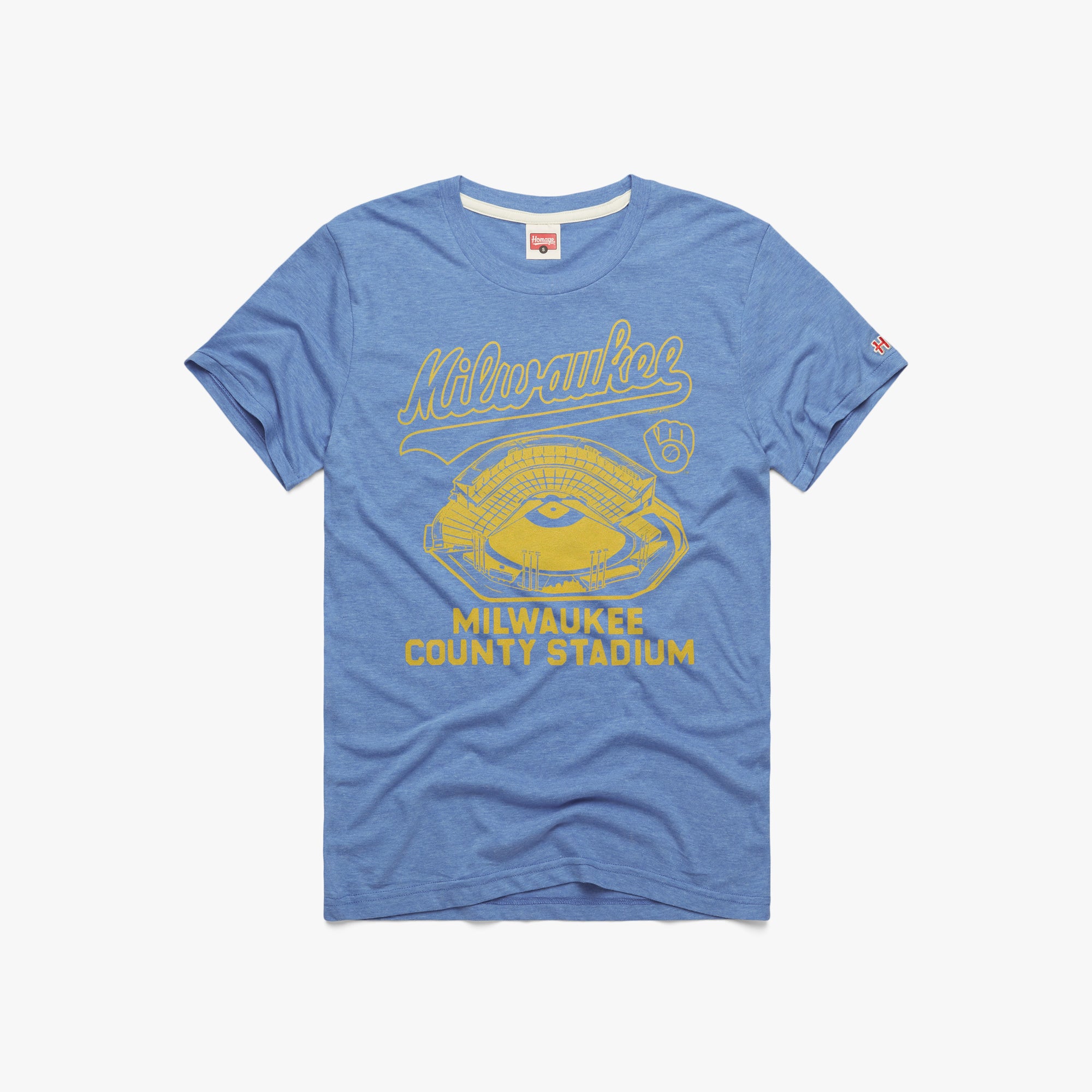 Brewers Milwaukee County Stadium 01011467802 light blue flat.jpg Brewers Milwaukee County Stadium