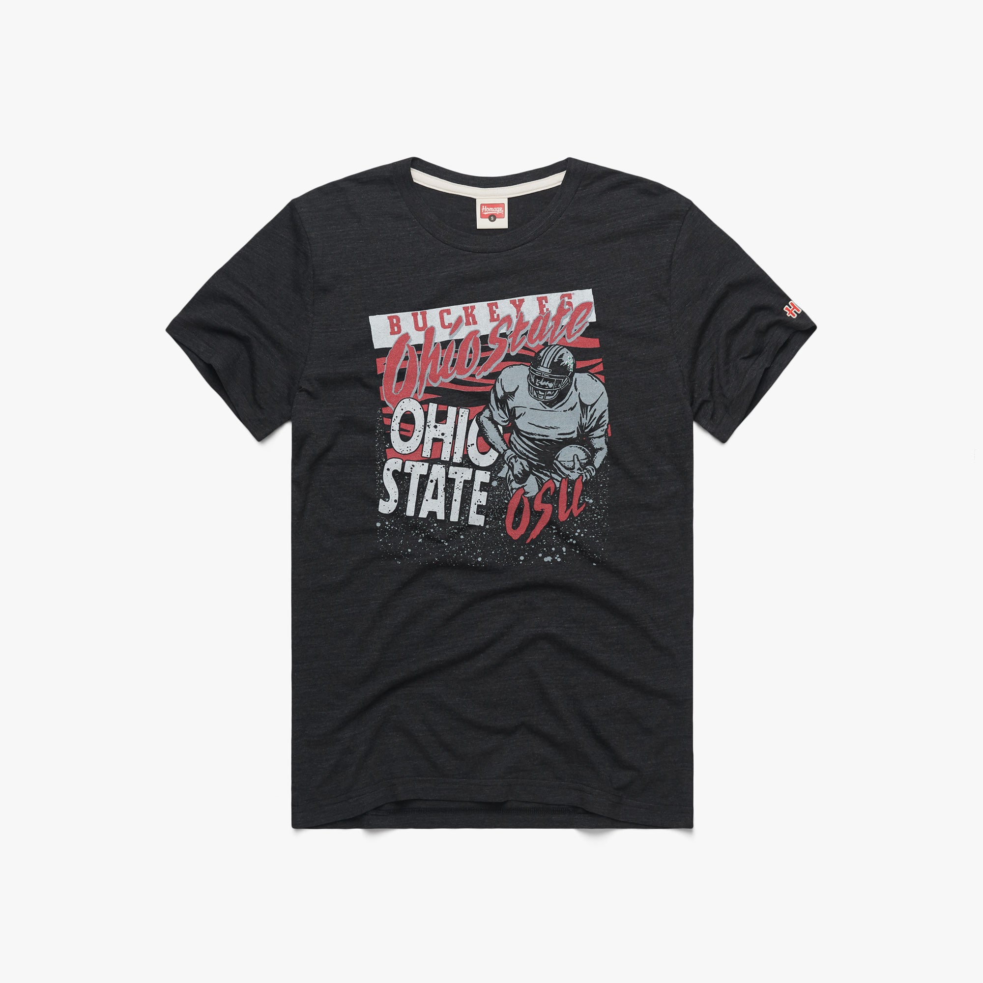 Buckeyes Football Splatter 01011348830 charcoal flat.jpg Buckeyes Football Splatter