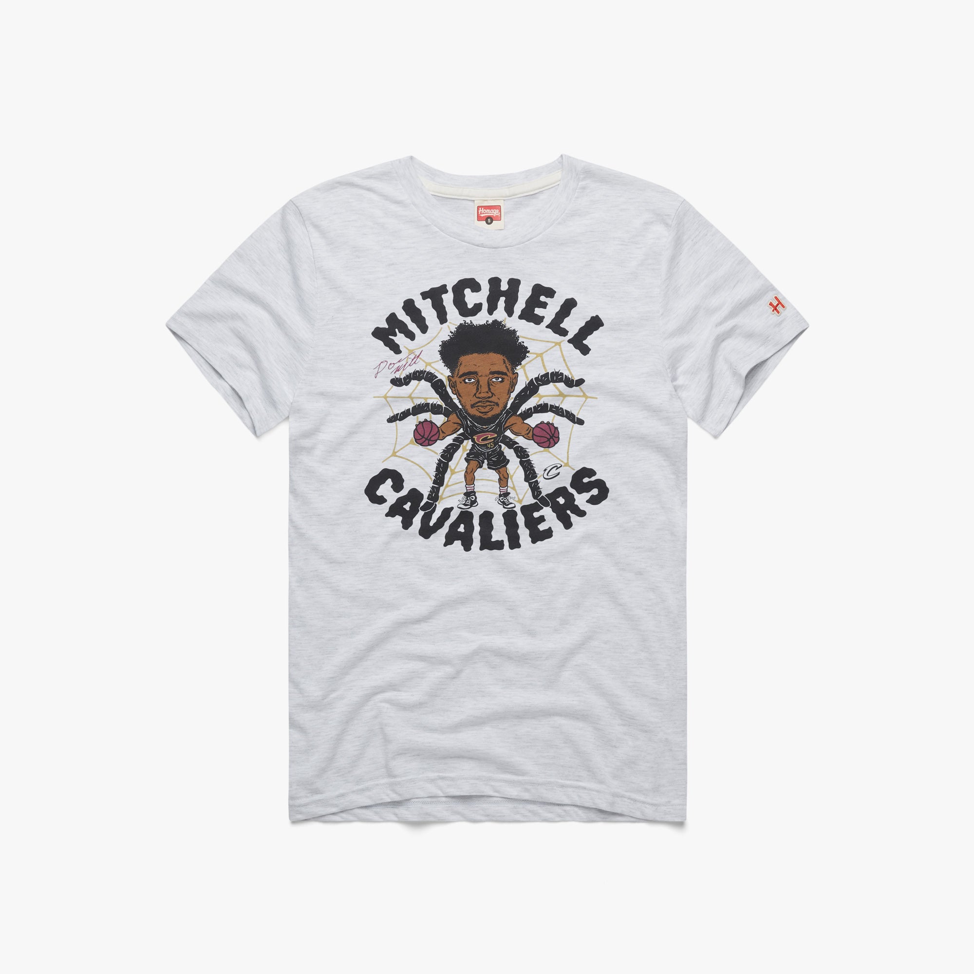 Cavs Donovan Mitchell Spida 01011400037 ash flat.jpg Cavs Donovan Mitchell Spida