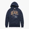 Chicago Bears Helmet Retro Hoodie