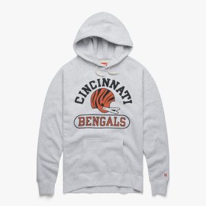 Cincinnati Bengals Throwback Helmet Hoodie
