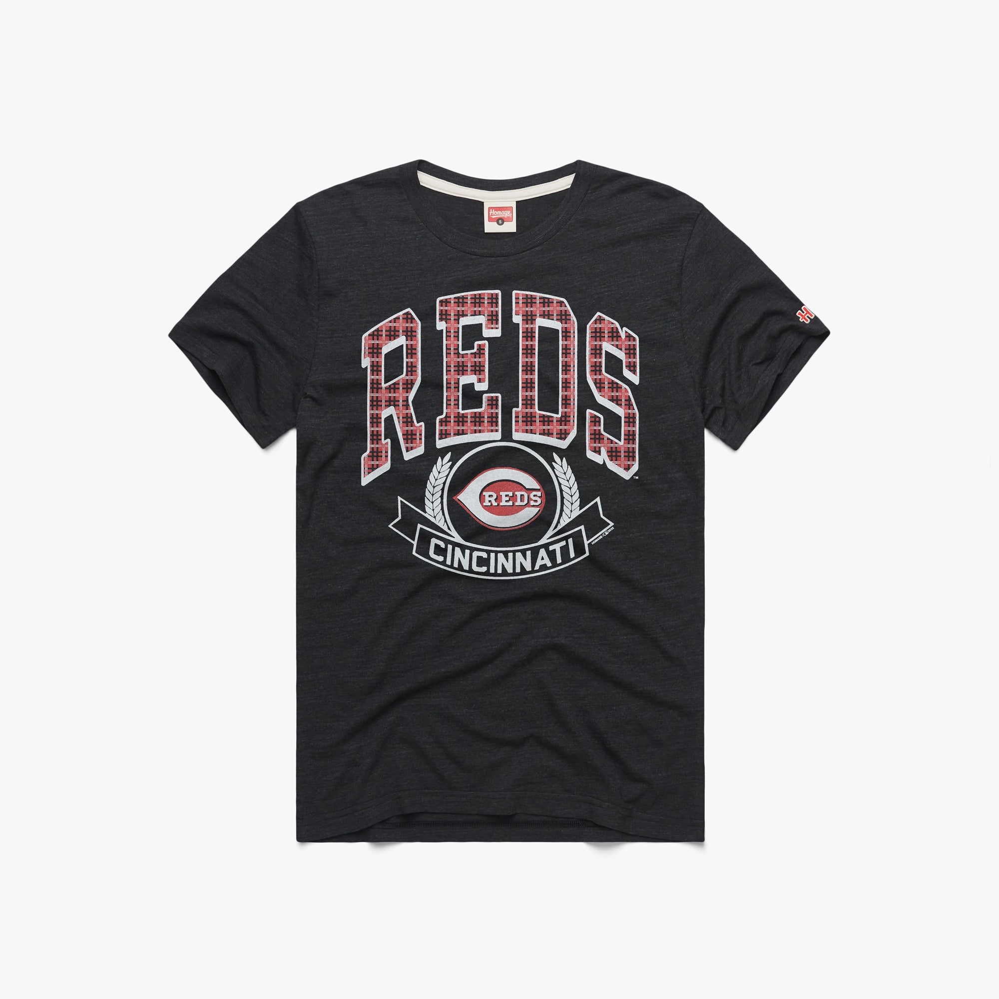 Cincinnati Reds Plaid 01011207730 charcoal flat.jpg Cincinnati Reds Plaid