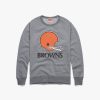 Cleveland Browns Big Helmet Crewneck