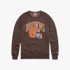Cleveland Browns Helmet Retro Crewneck
