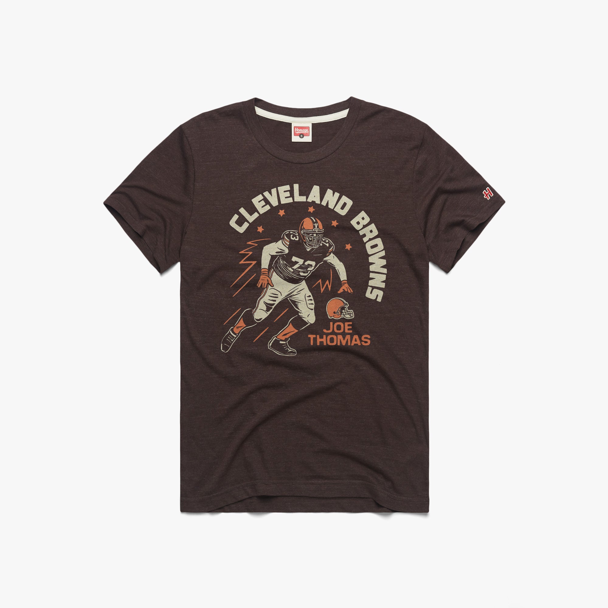 Cleveland Browns Joe Thomas 01011529336 brown flat.jpg Cleveland Browns Joe Thomas