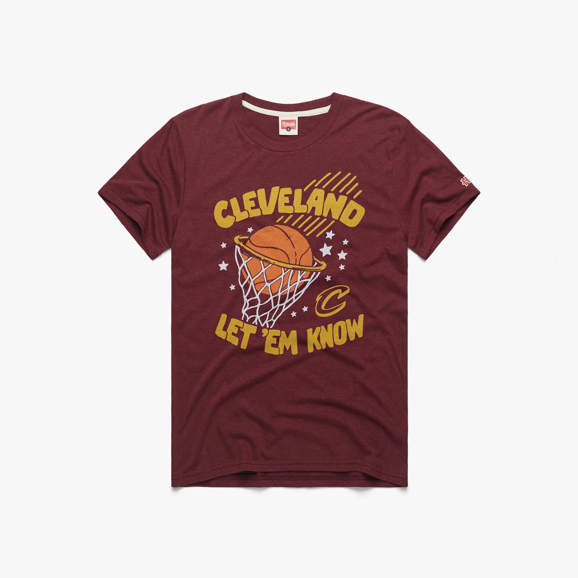 Cleveland Cavs Let Em Know 01011142425 wine flat.jpg Cleveland Cavs Let 'Em Know