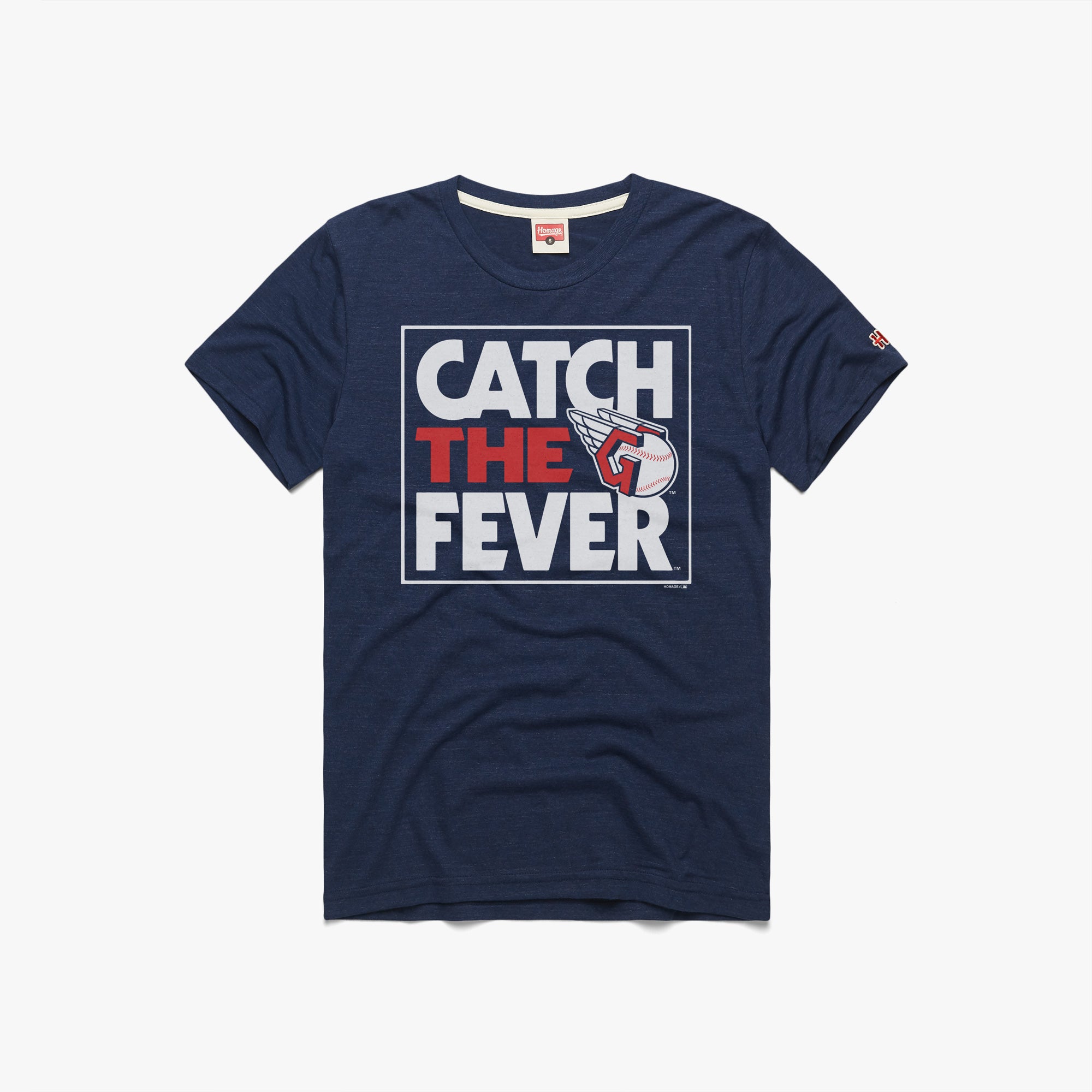 Cleveland Guardians Catch The Fever 01012124835 Navy Flat.jpg Cleveland Guardians Catch The Fever