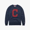 Cleveland Indians Cap Logo '08 Crewneck