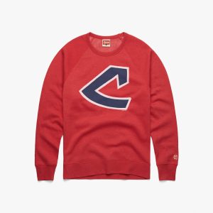 Cleveland Indians Cap Logo '73 Crewneck