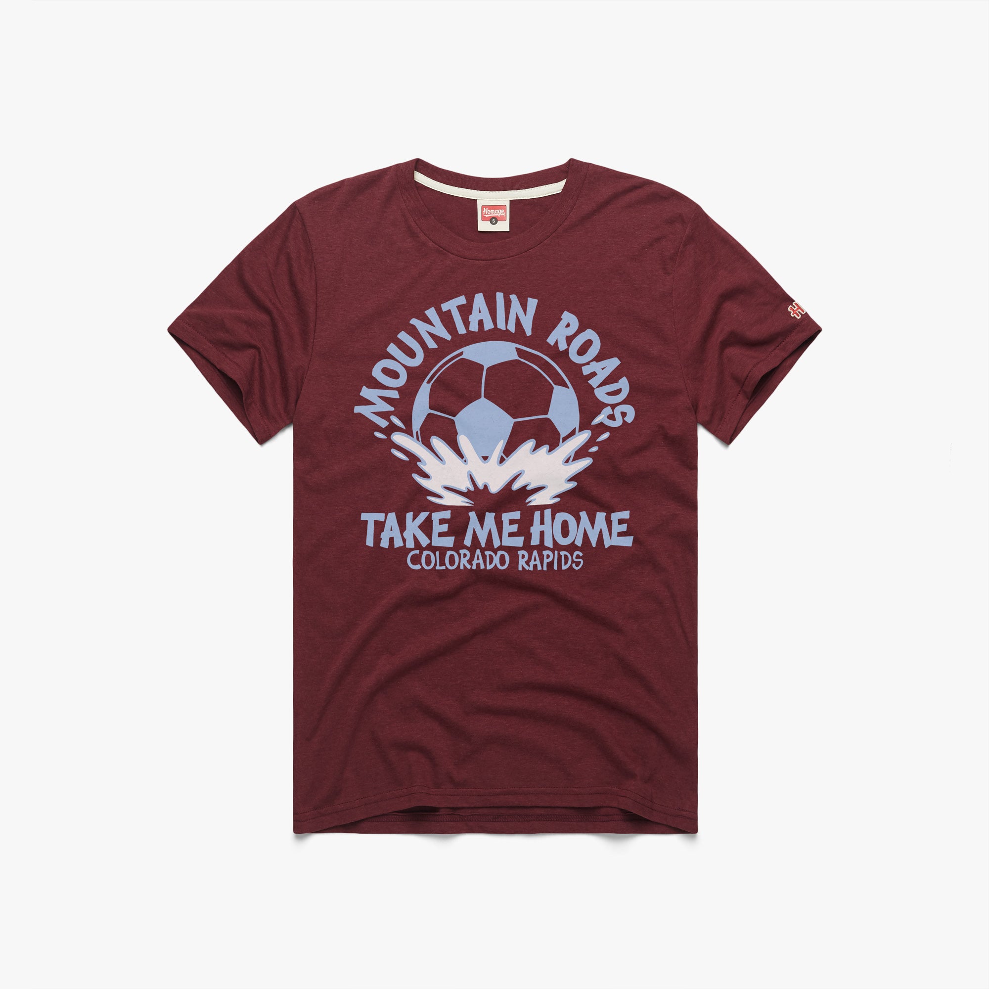 Colorado Rapids Mountain Roads Take Me Home 01012041725 Wine Flat.jpg Colorado Rapids Mountain Roads Take Me Home