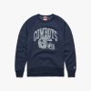 Dallas Cowboys Helmet Crewneck