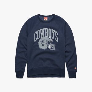 Dallas Cowboys Helmet Crewneck