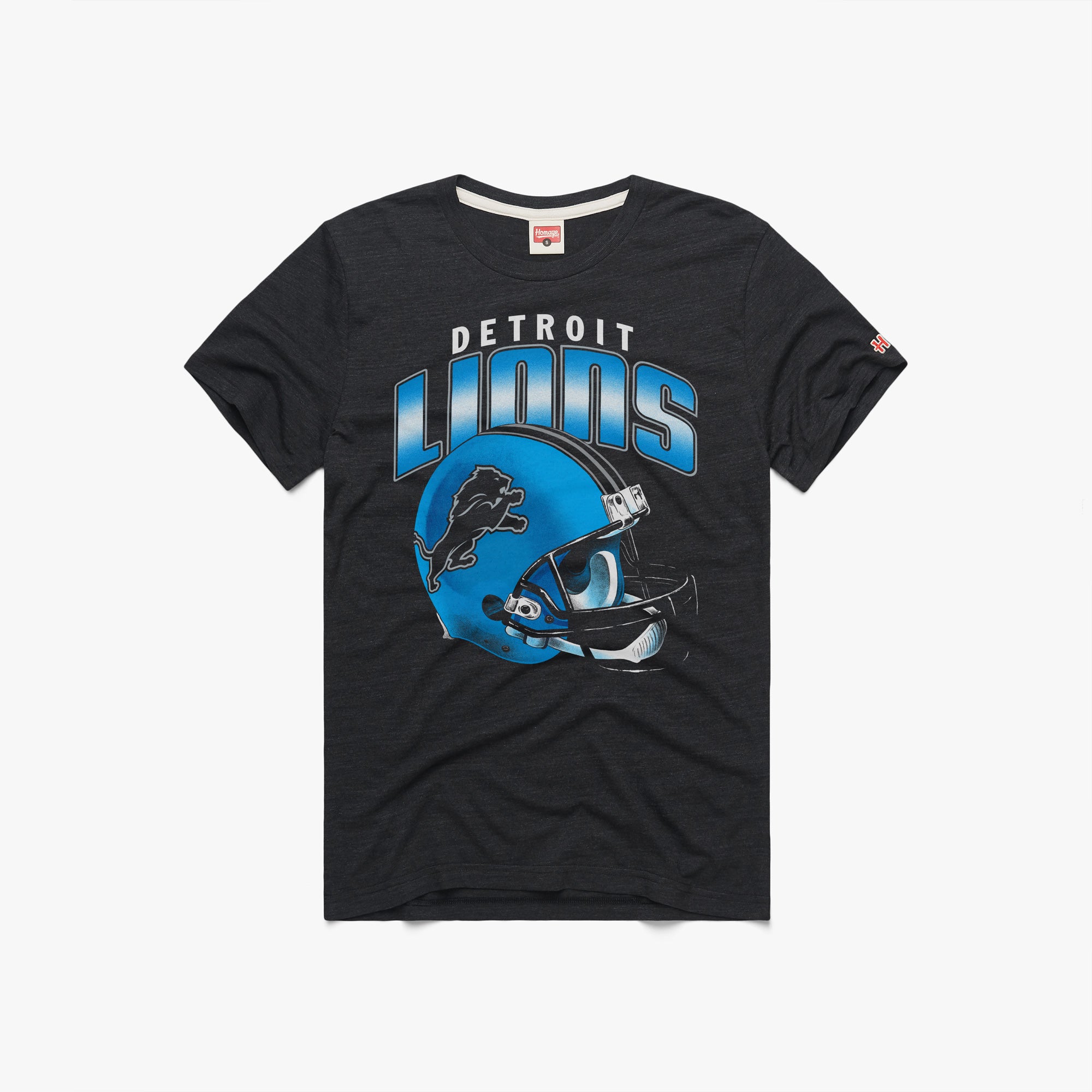 Detroit Lions Gradient Helmet 01012058330 Charcoal Flat 1.jpg Detroit Lions Gradient Helmet