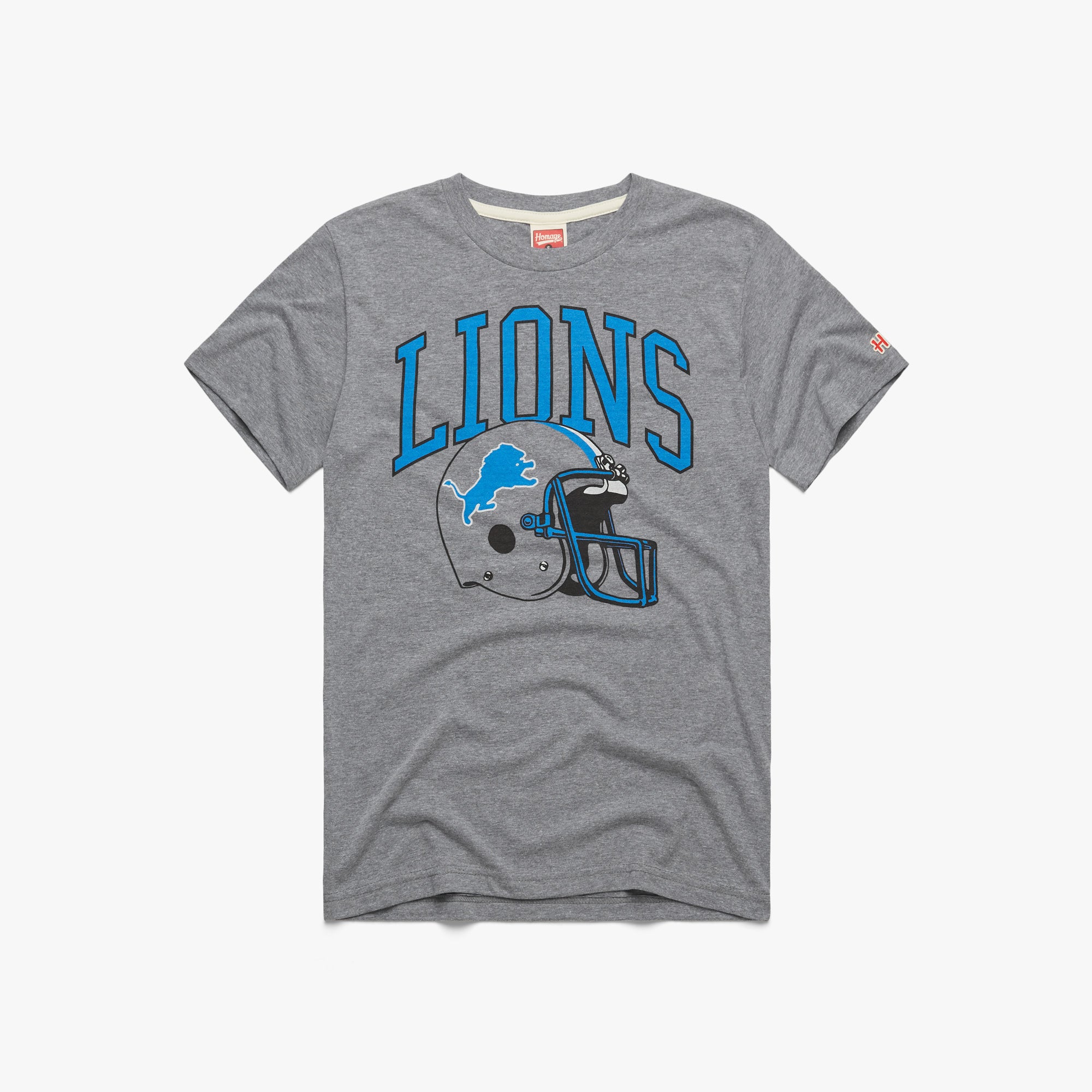 Detroit Lions Helmet Retro 01011070101 grey flat 1.jpg Detroit Lions Helmet Retro