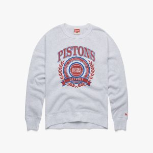 Detroit Pistons Crest Crewneck