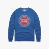 Detroit Pistons Logo Crewneck
