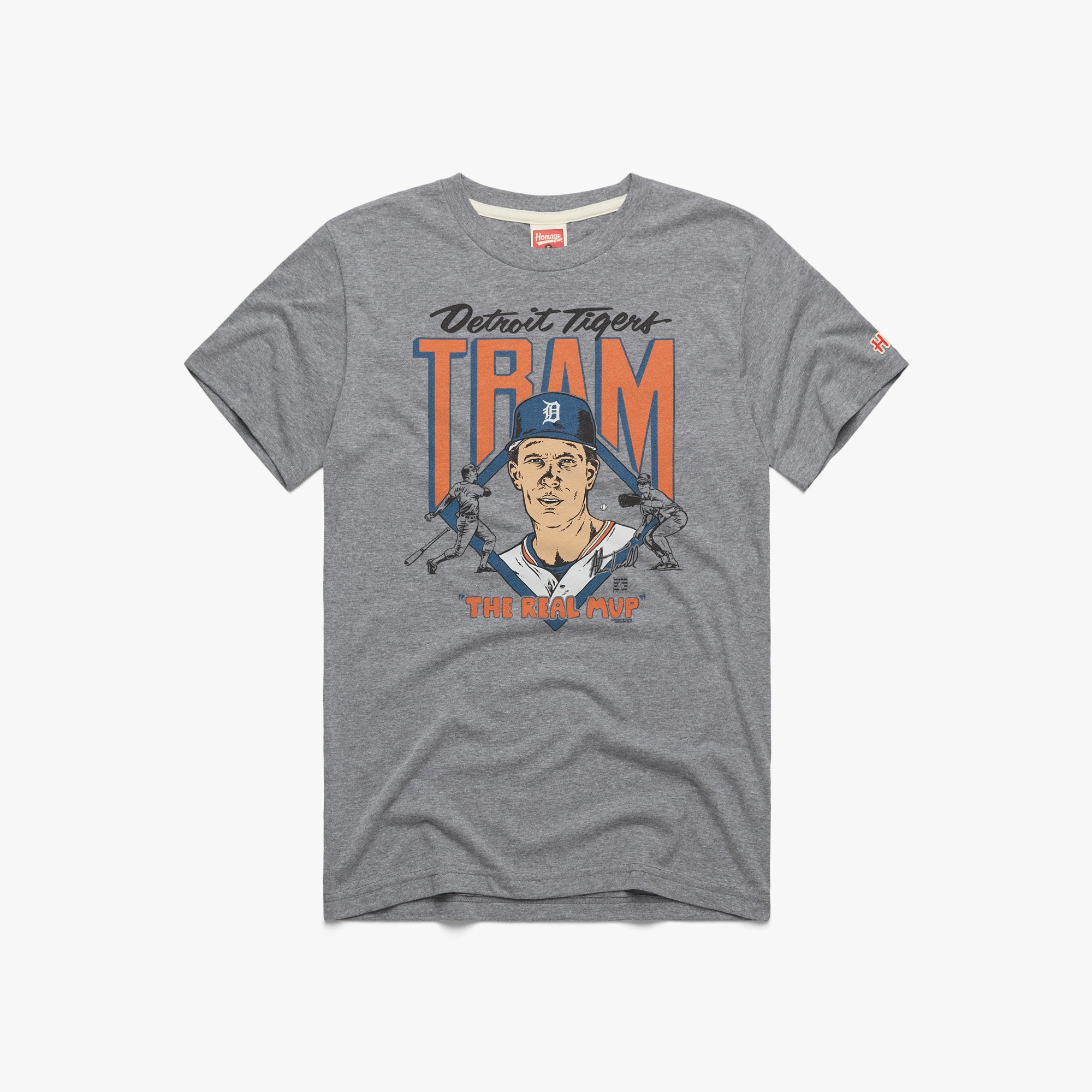 Detroit Tigers Alan Trammell 01011505501 grey flat.jpg Detroit Tigers Alan Trammell