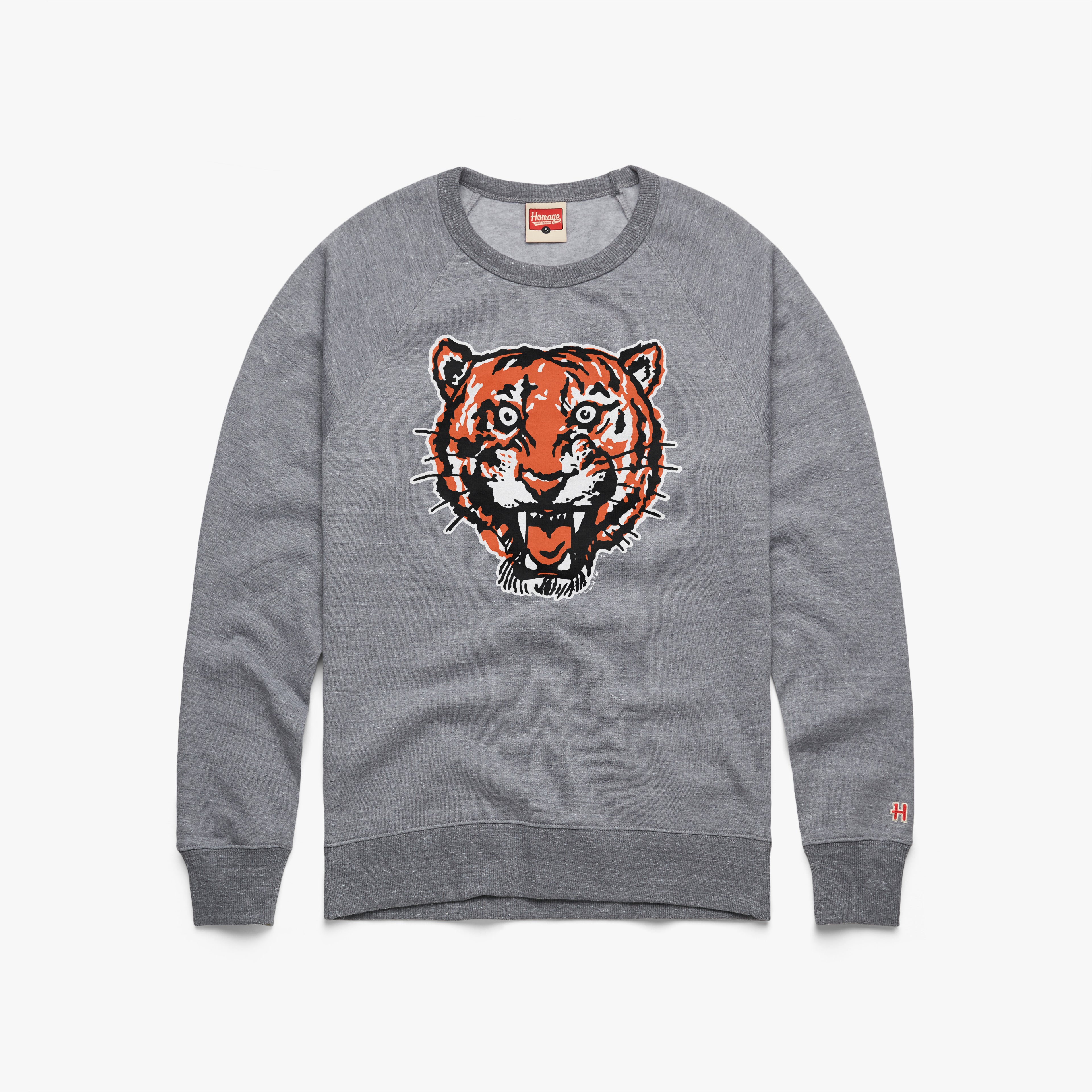 Detroit Tigers 57 Crewneck 01152411701 Grey Flat.jpg Detroit Tigers '57 Crewneck