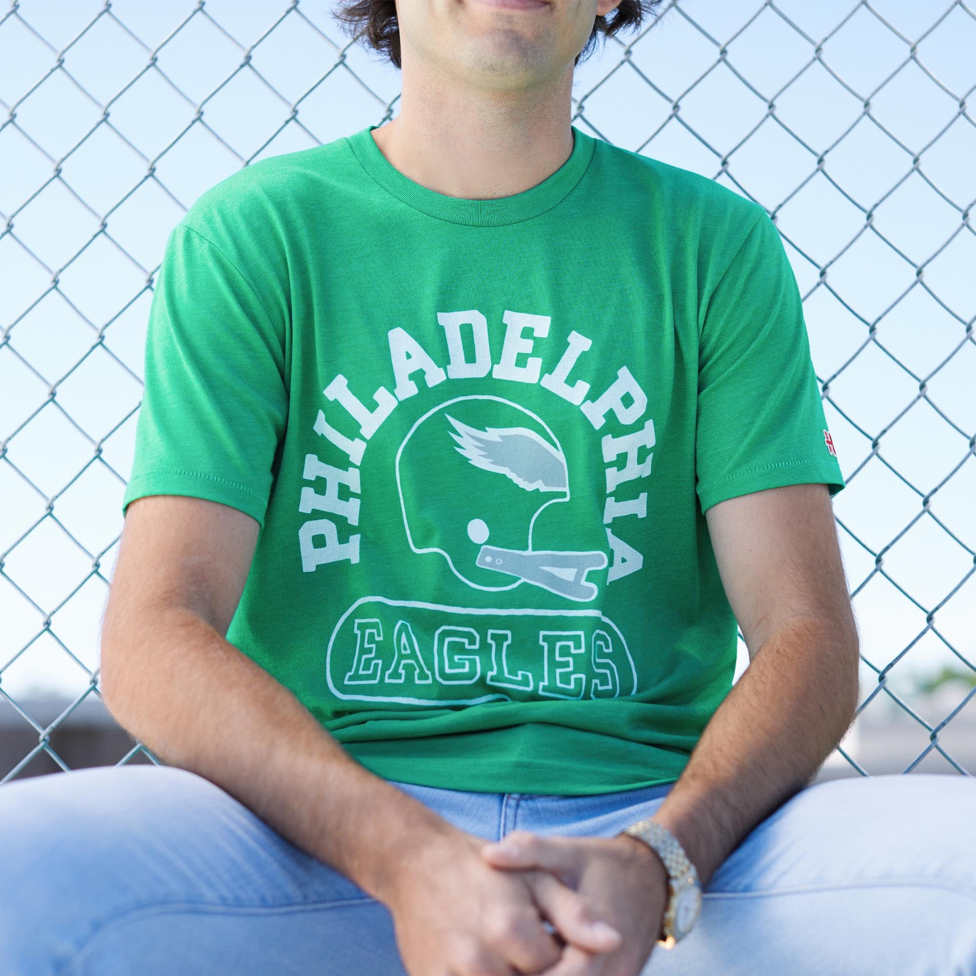 EAGLES1 1.jpg Philadelphia Eagles Throwback Helmet