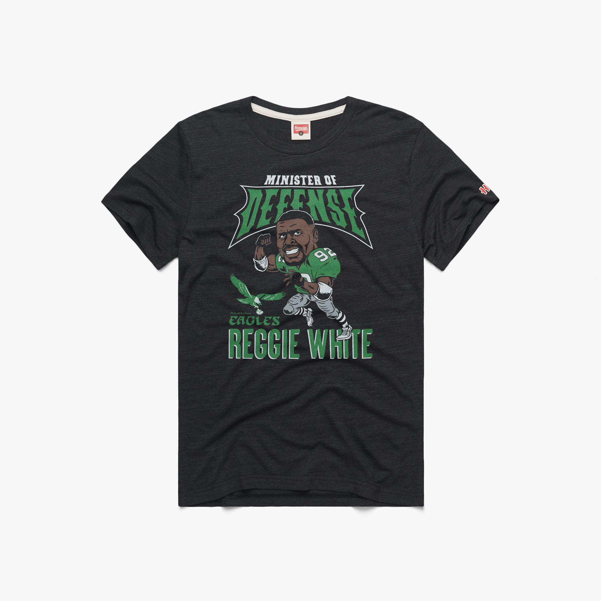 Eagles Reggie White Minister Of Defense 01011221530 charcoal flat.jpg Eagles Reggie White Minister Of Defense