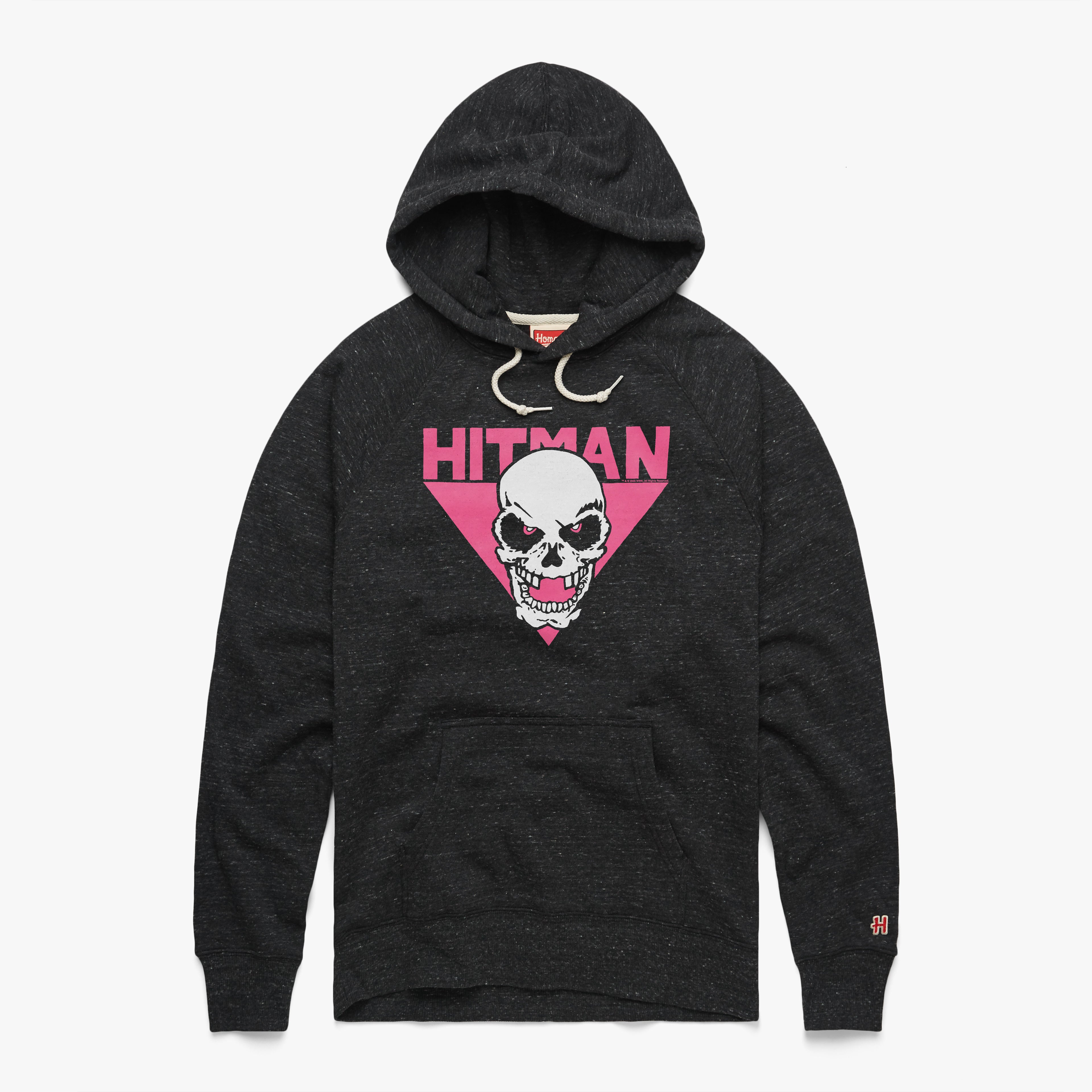 Hitman Skull Hoodie 01162471411 Charcoal Flat.jpg Hitman Skull Hoodie