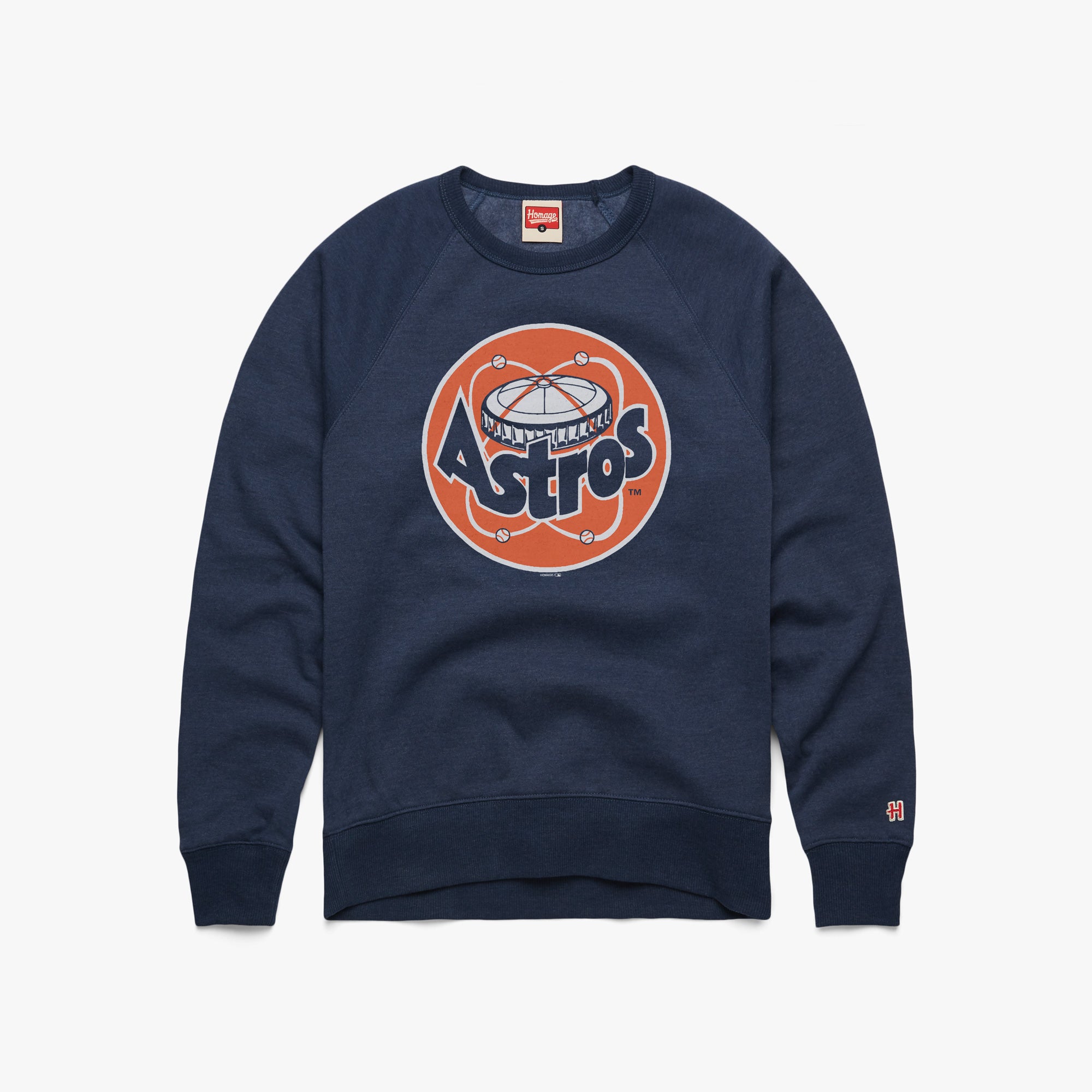 Houston Astros 77 Crewneck 01151822035 charcoal flat.jpg Houston Astros '77 Crewneck