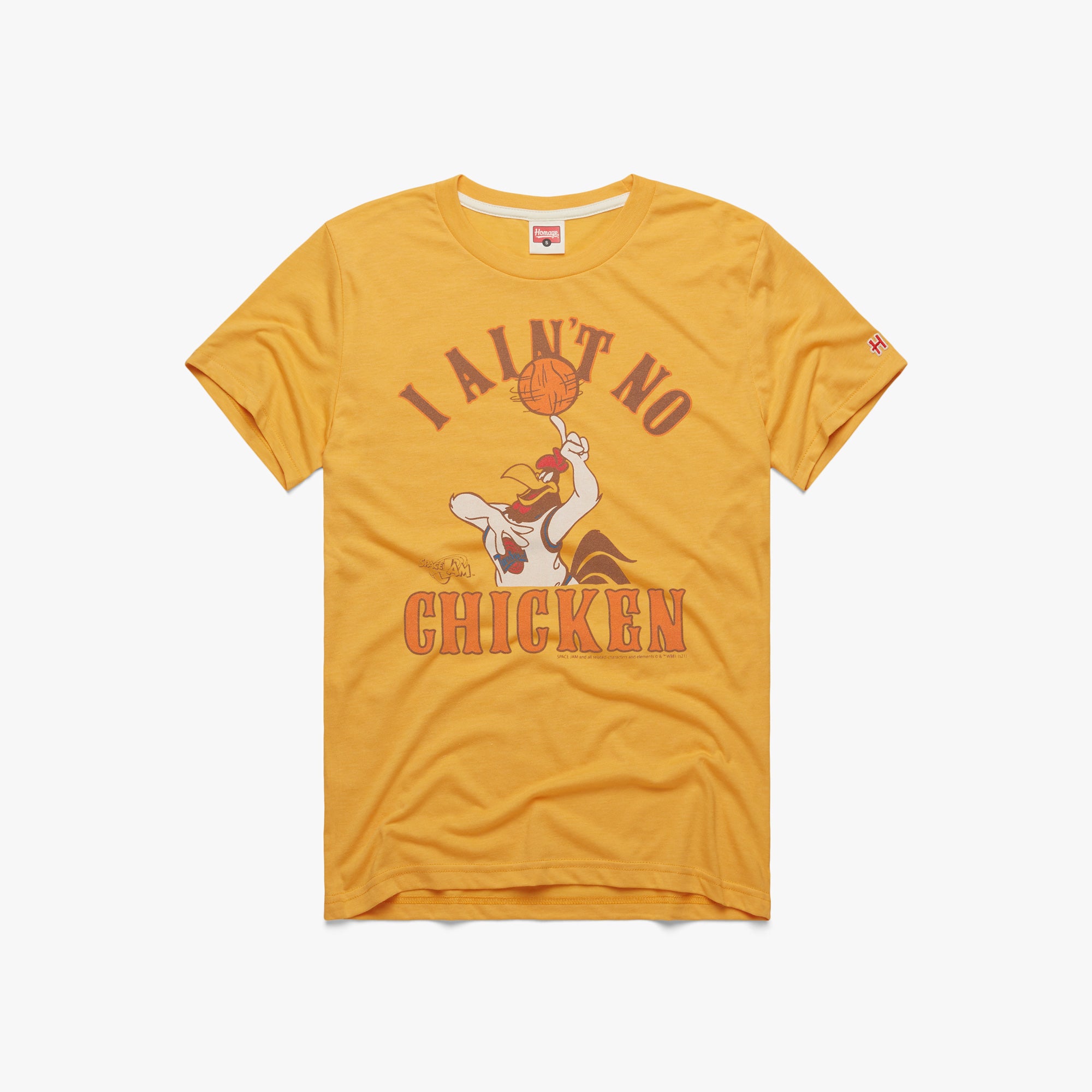 I Ain t No Chicken Space Jam 01011011912 gold flat.jpg I Ain't No Chicken Space Jam