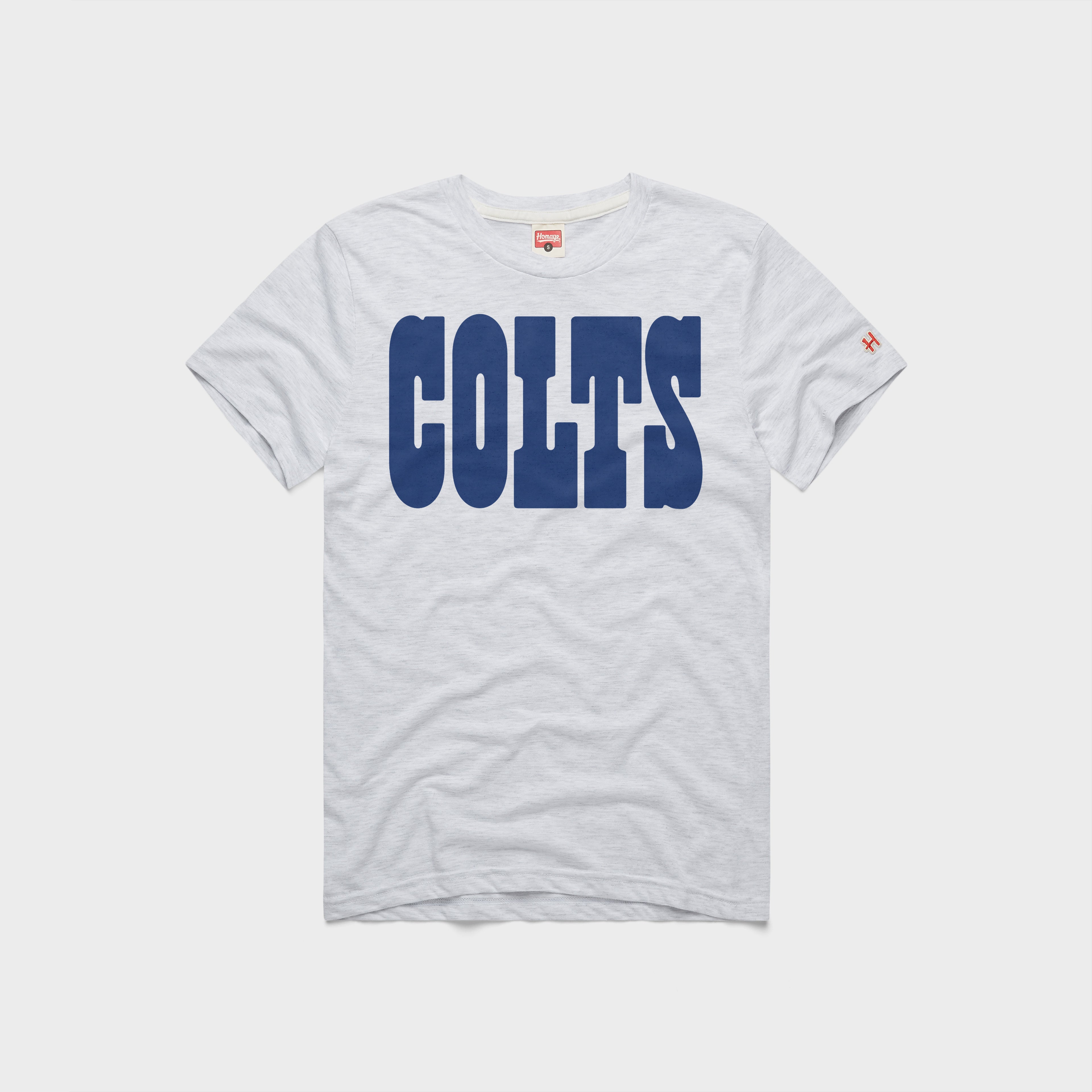 Indianapolis Colts Wordmark 84 T Shirt 01012699037 Ash Flat 1.jpg Indianapolis Colts Wordmark '84 T-Shirt