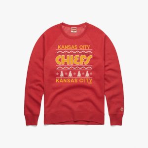 Kansas City Chiefs Holiday Crewneck