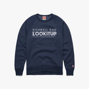 Kickball Dad LOOKITUP Crewneck