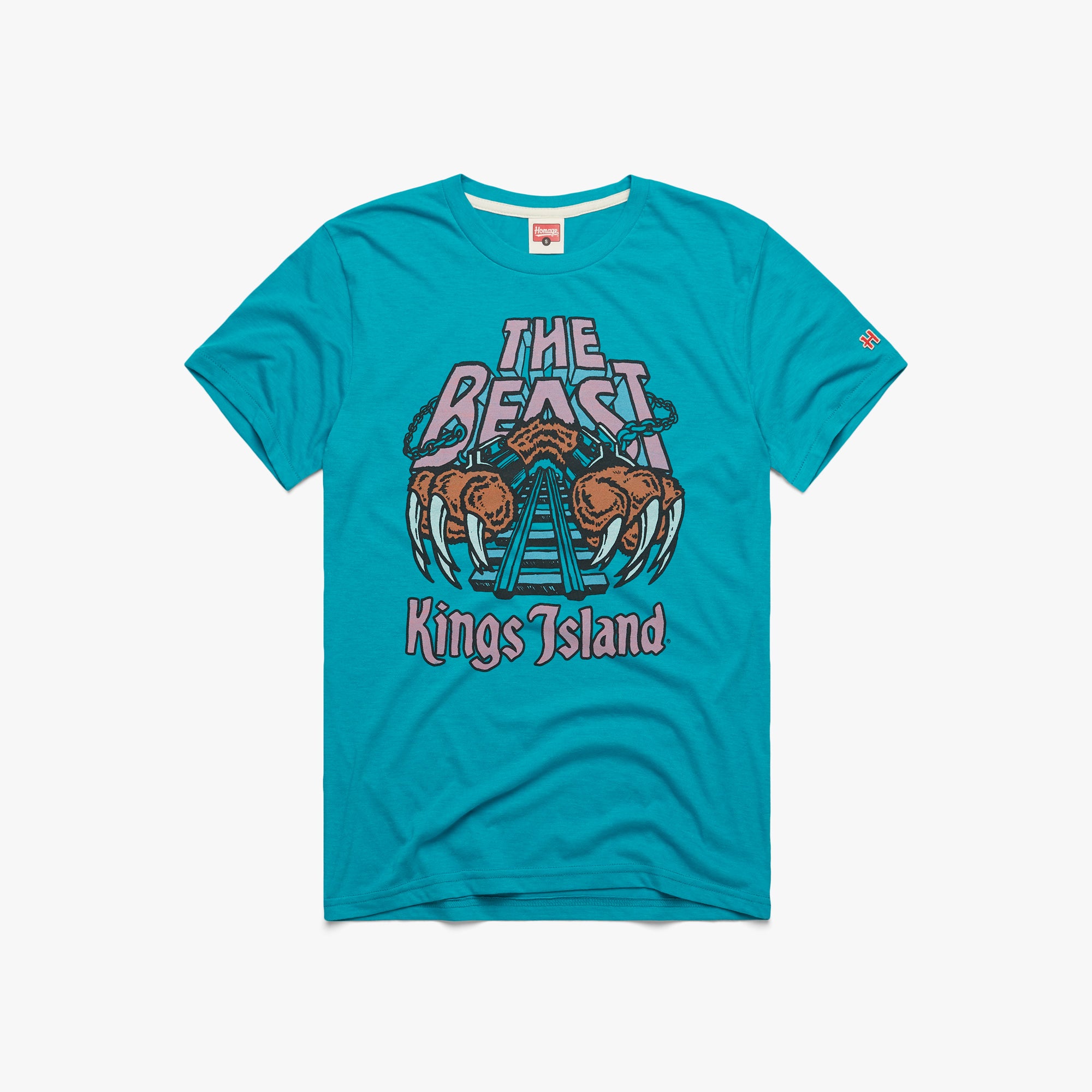 Kings Island The Beast 01010756426 teal flat 1.jpg Kings Island The Beast