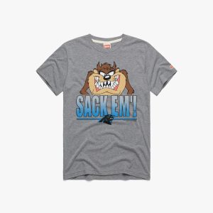 Looney Tunes Taz Sack Em' x Carolina Panthers