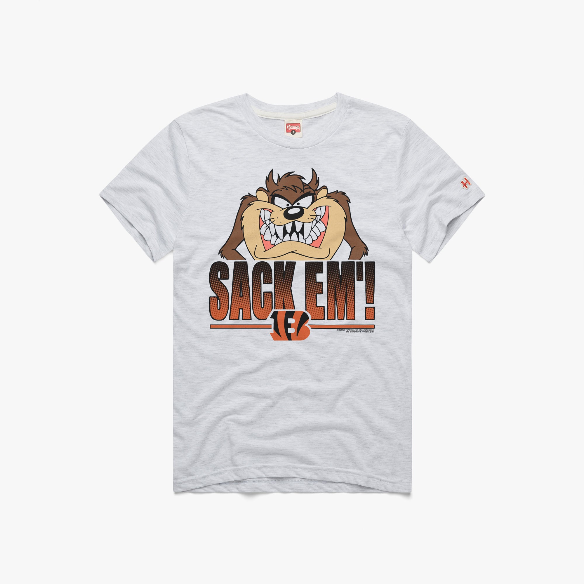 Looney Tunes Taz Sack Em x Cincinnati Bengals 01012154837 Ash Flat 1.jpg Looney Tunes Taz Sack Em' x Cincinnati Bengals