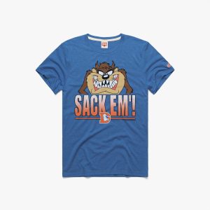 Looney Tunes Taz Sack Em' x Denver Broncos