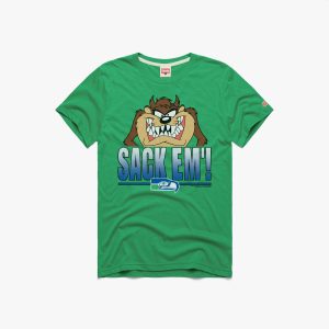 Looney Tunes Taz Sack Em' x Seattle Seahawks