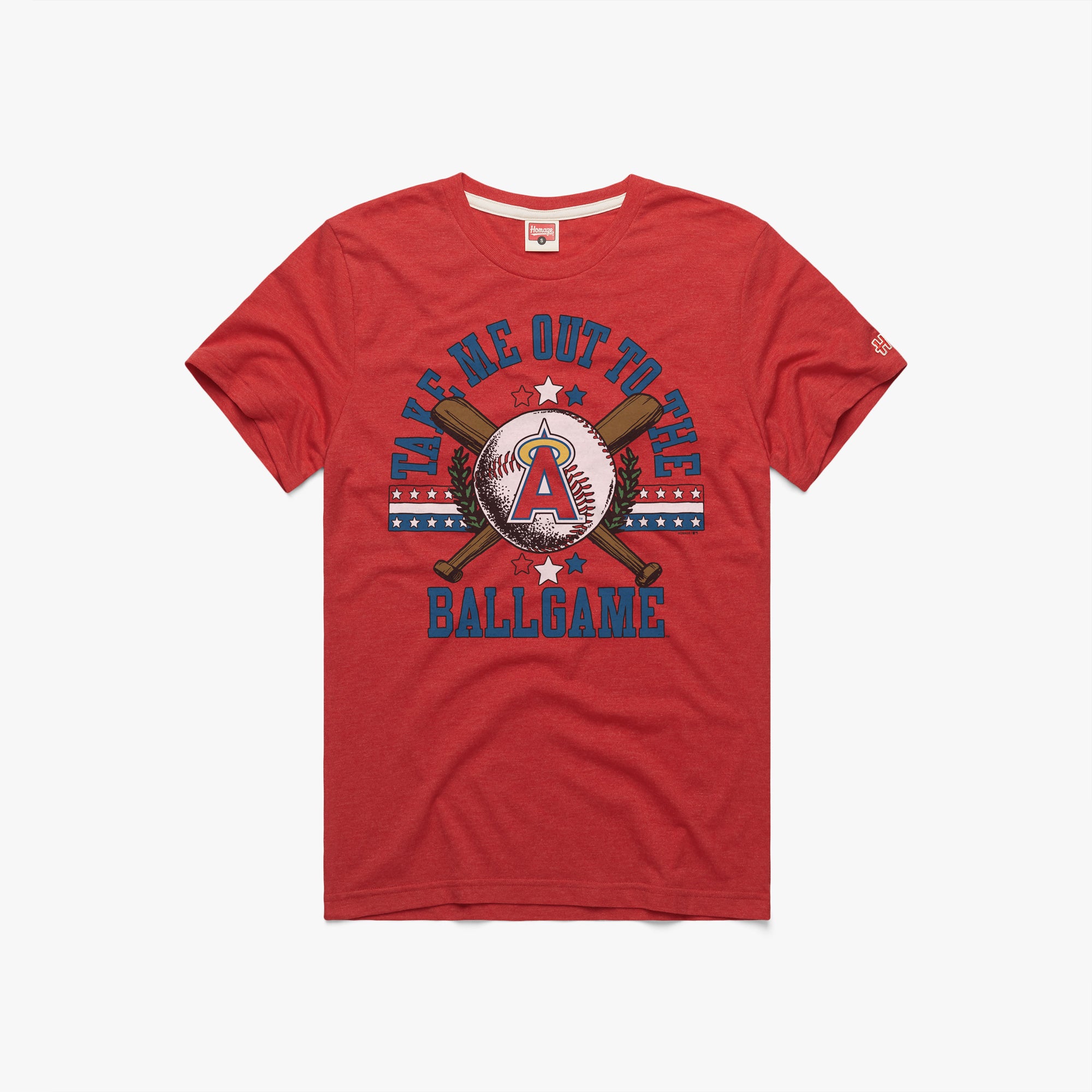 Los Angeles Angels Take Me Out To The Ballgame 01011965517 Red Flat.jpg Los Angeles Angels Take Me Out To The Ballgame