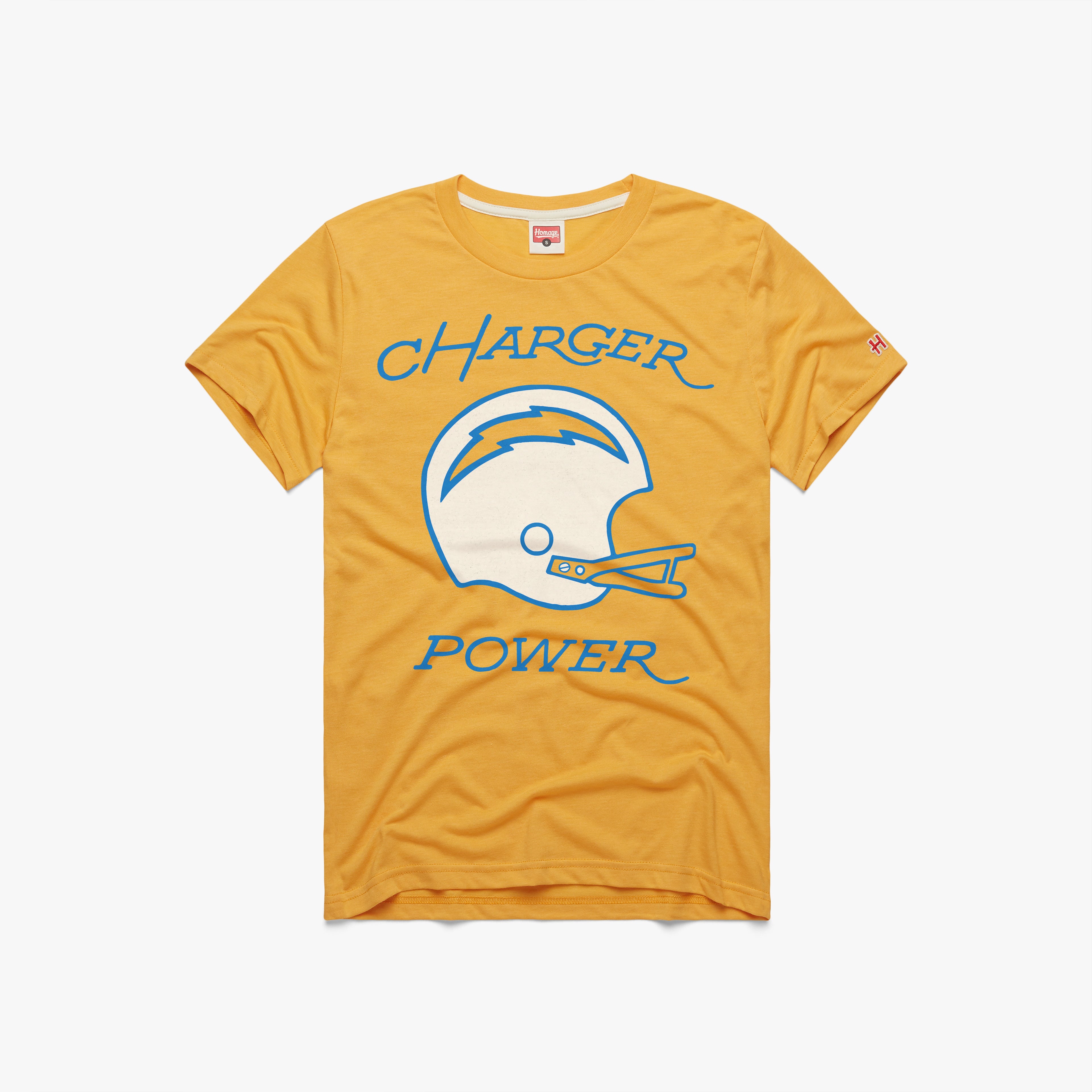 Los Angeles Chargers Charger Power 01012619512 Gold Flat 1.jpg Los Angeles Chargers Charger Power