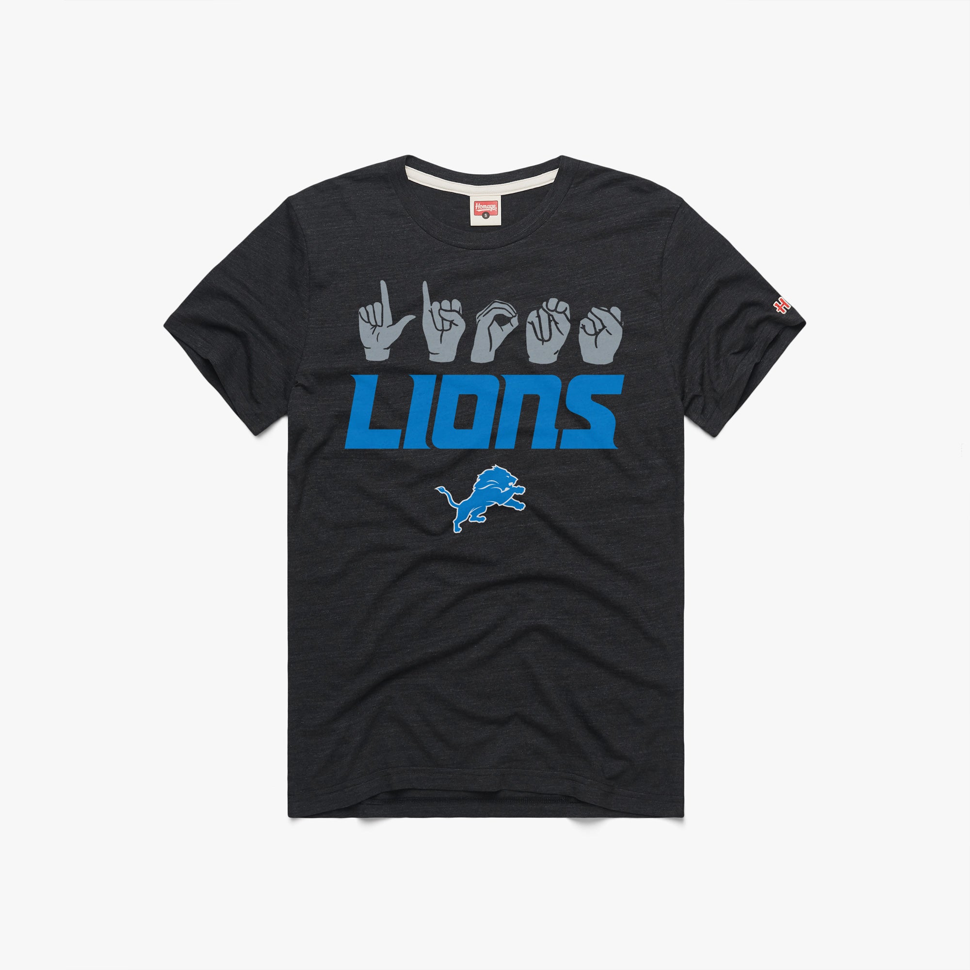 Love Sign x Lions ASL 01012220830 Charcoal Flat 1.jpg Love Sign x Lions ASL