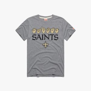 Love Sign x Saints ASL