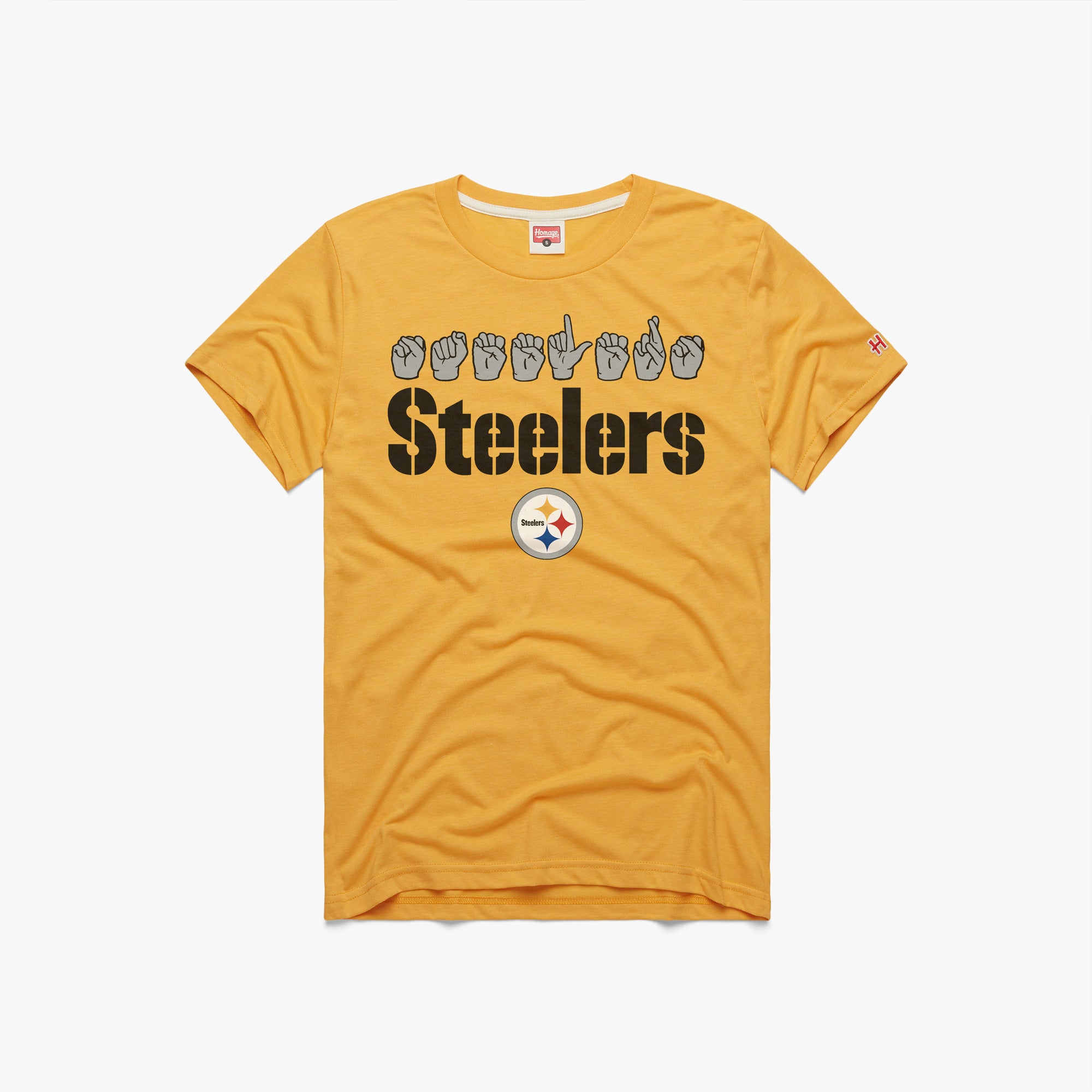 Love Sign x Steelers ASL 01012221612 Gold Flat.jpg Love Sign x Steelers ASL
